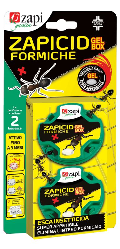 Zapicid Formiche Esca Gel Box 2pz x 2gr