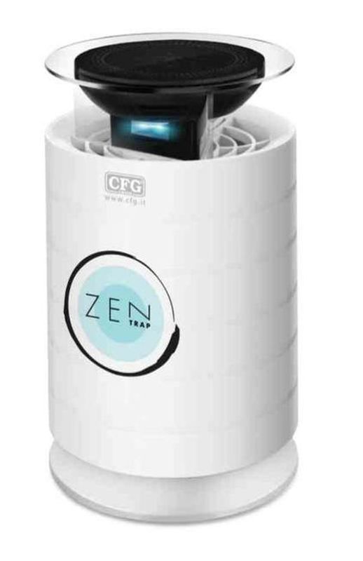 ZenTrap Lampada Led Antizanzare con Crepuscolare Fino a 30mq