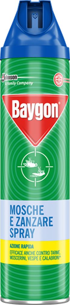 Baygon Mosche e Zanzare Plus Spray 400ml